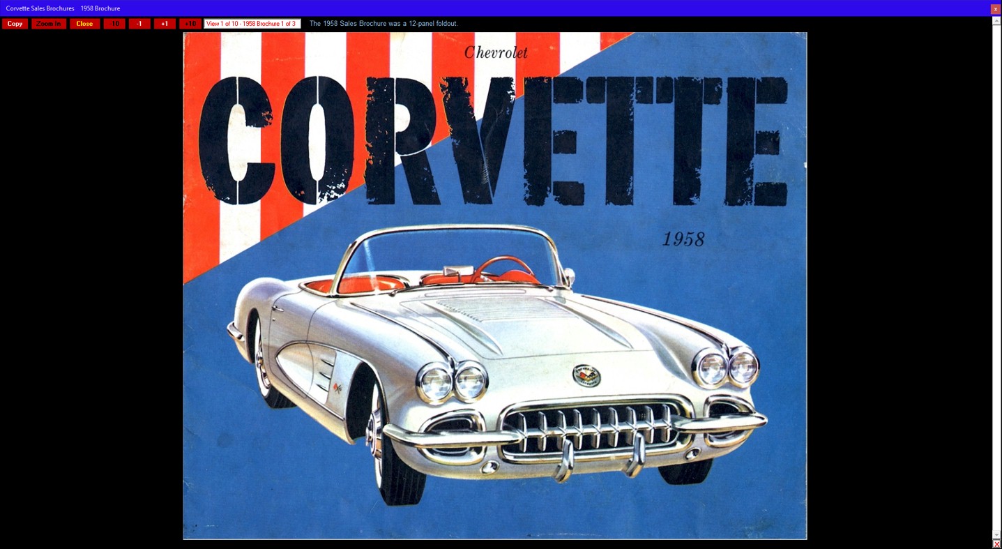 Corvette Sales Brochures